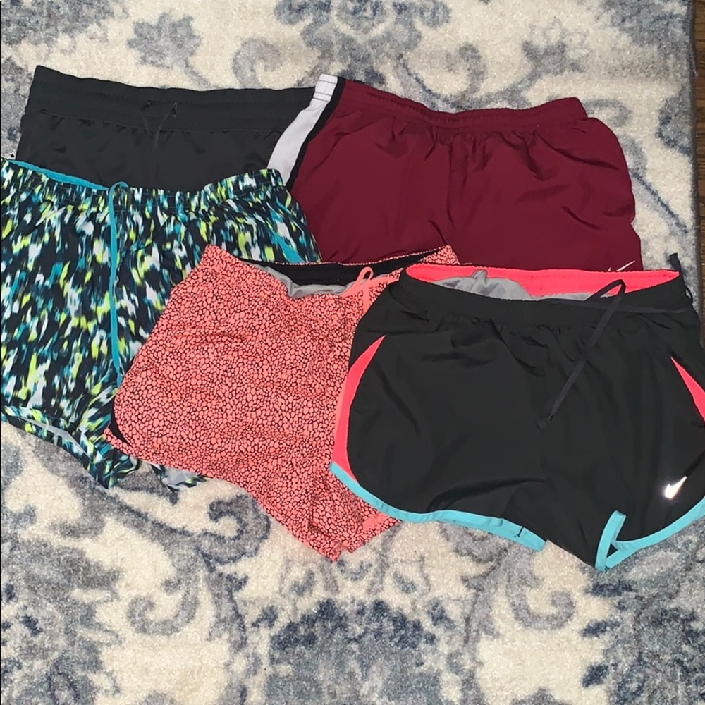 Nike running shorts bundle! 5 pairs!